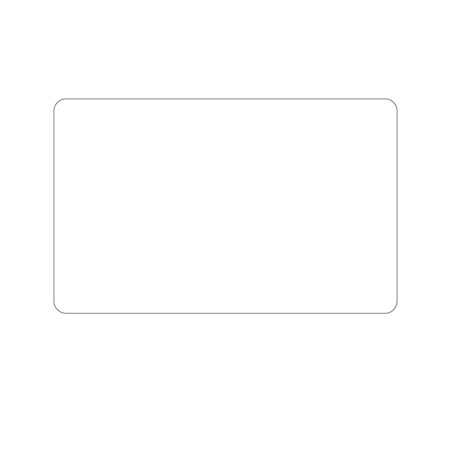 Nevs Intravenous Bag Label, Removable Pinfed 2-1/2" x 4" White PPF-254R